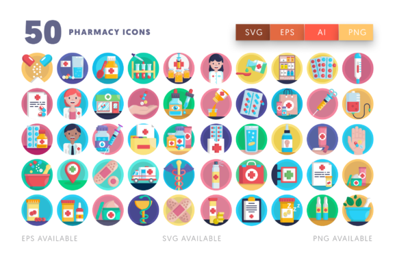 50 Pharmacy Icons Review