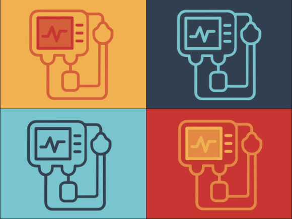 Corona Ventilator Medical Machine Graphics and Logos