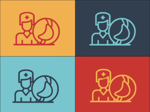 Family Care Nurse Graphics and Logos