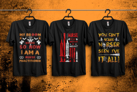 Halloween T-Shirt Bundle Vo. 06: Graphics & T-Shirt Designs