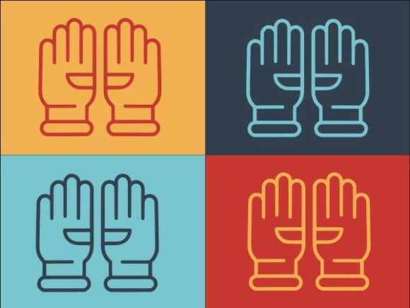 Medical Gloves Graphics and Logos