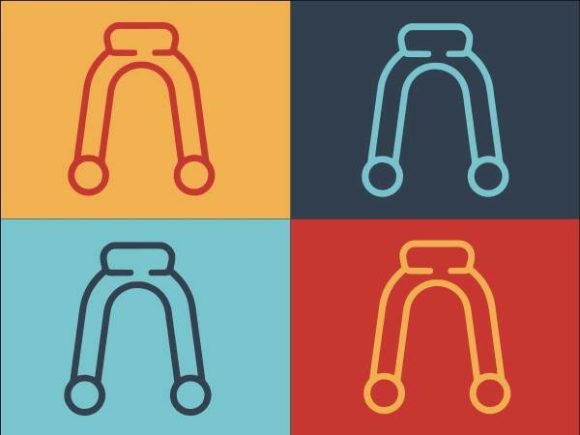 Medical Walker Graphics & Logos