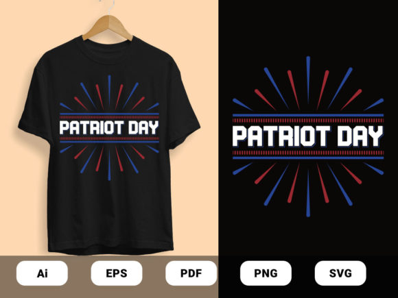 Patriot Day T-shirt Design Vector: Graphics for Print Templates