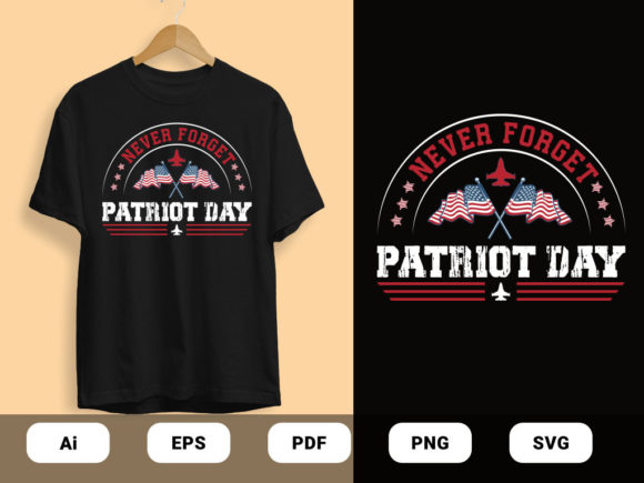 Patriot Day T-shirt Design Vectors